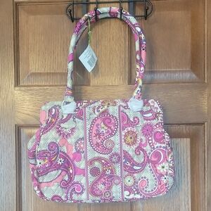 Vera Bradley Floral Pink Paisley Women's Bag